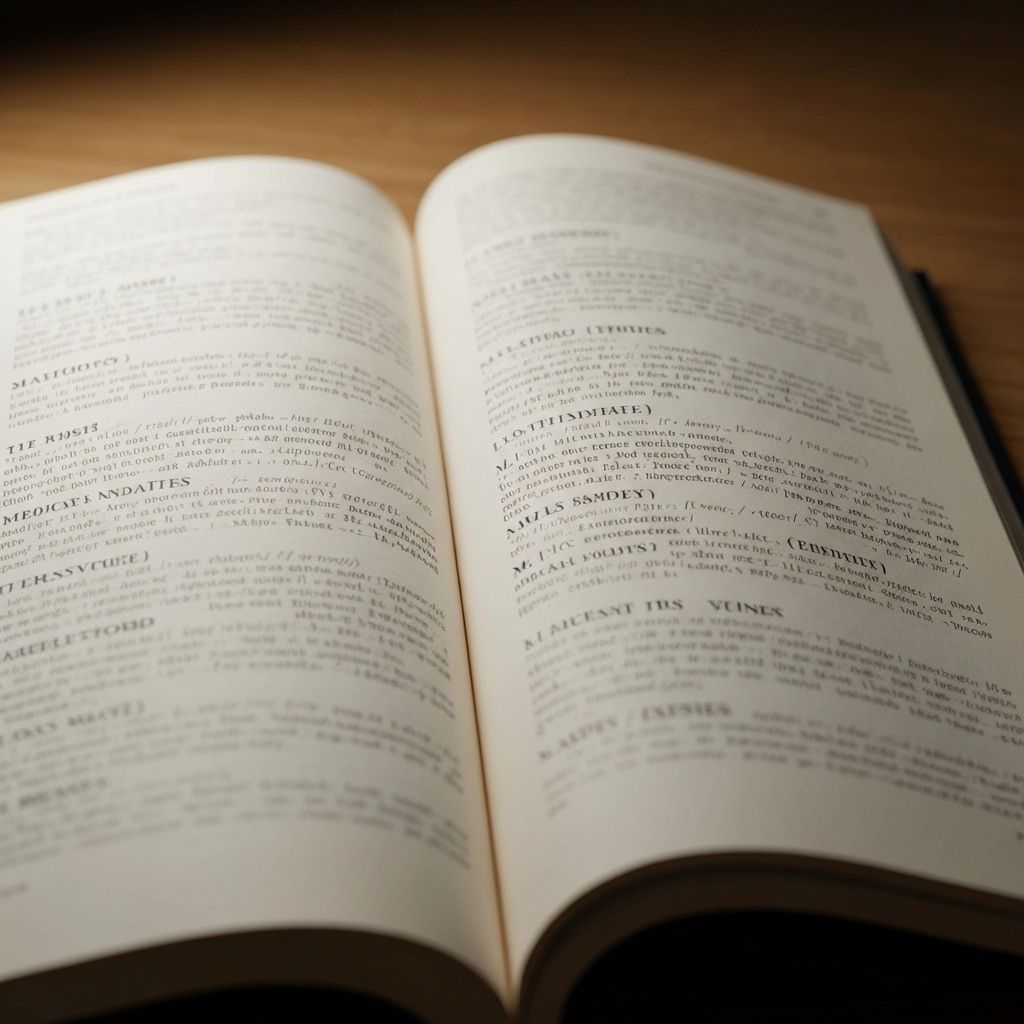 Advanced Vocabulary Building for Band 8+